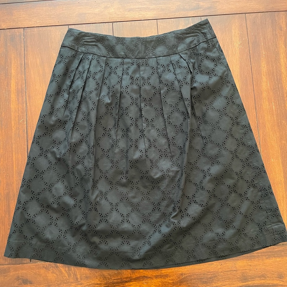 Loft black skirt